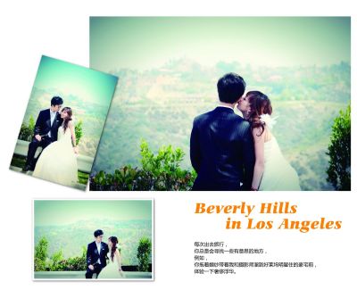 美国洛杉矶拉斯维加斯婚礼婚纱摄影美容化妆 洛杉矶婚纱摄影 图片 1