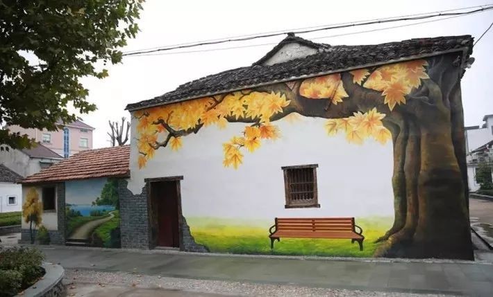 费城手绘壁画装饰，餐厅店铺手绘壁画、手绘墙绘制 图片 9
