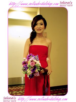 新娘整體造型新娘跟妝舊金山灣區新秘 Selina Bridal Shop photo 3