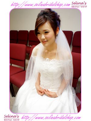 新娘整體造型新娘跟妝舊金山灣區新秘 Selina Bridal Shop 图片 1