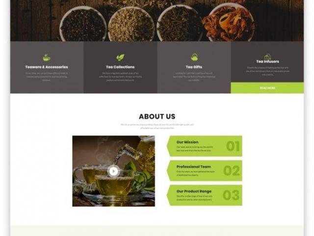 美国茶行玫瑰园功夫茶馆茶叶商网站建设网页设计518-956-5673