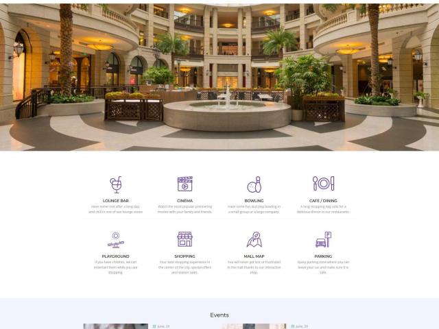 美国百貨公司購物中心超市網站建站網頁設計開發518-956-5673
