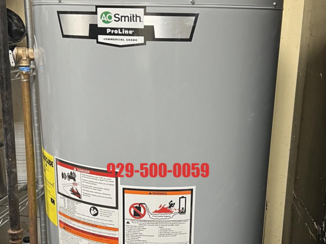 929-500-0059AO Smith water heater 40 50 75 gallon commercial grade installation and replacement