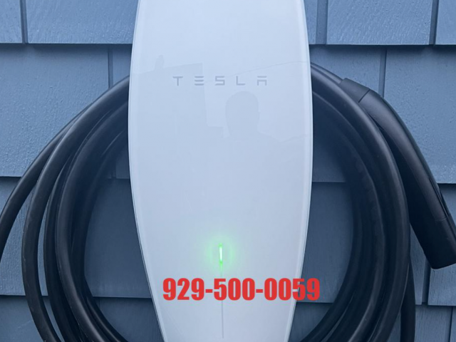 美国长岛特斯拉充电桩安装-纽约蓝天上门安装团队929-500-0059