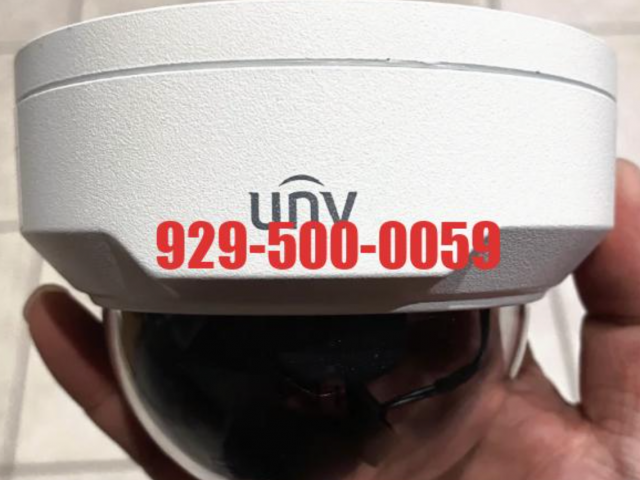 纽约蓝天监控报警安装团队- UNV DAHUA 云台可旋转摄像头监控安装929-500-0059