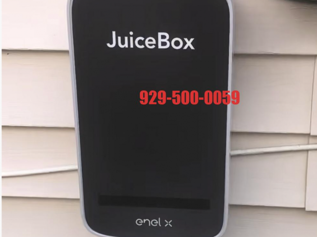 纽约蓝天冷暖维修团队-专业长岛新泽西曼哈顿布鲁克林法拉盛Juicebox充电桩安装929-500-0059