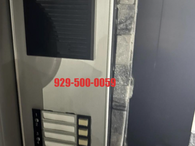 纽约蓝天冷暖维修团队-专业长岛新泽西曼哈顿布鲁克林法拉盛长岛可视对话门禁安装929-500-0059