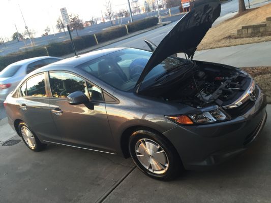 Returned to China after studying, sold 2012 Honda Civic HF photo 3