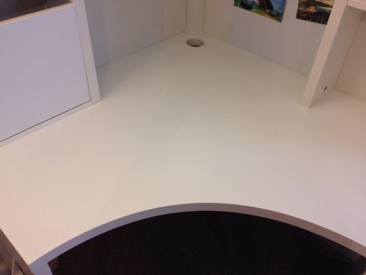 IKEA white Fumei workbench photo 5