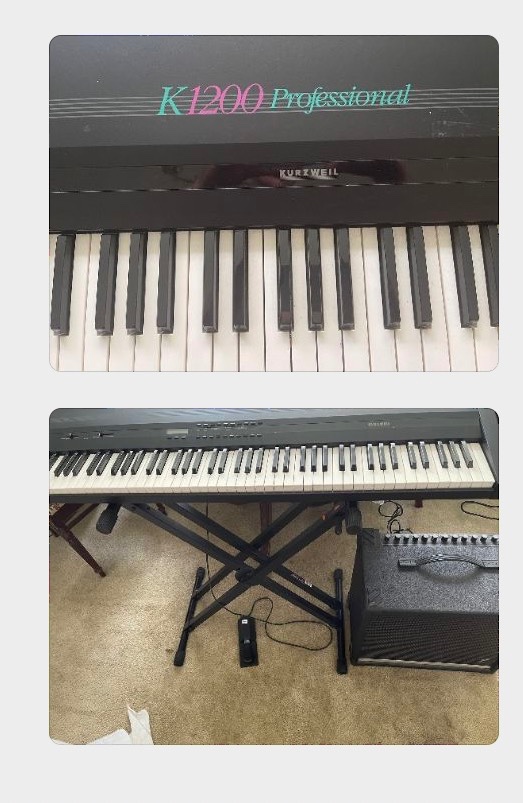 90% new electronic piano photo 3