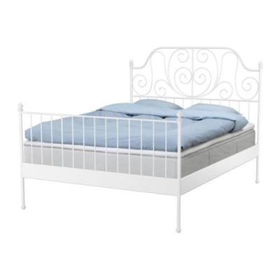 IKEA Kingsize double bed and mattress K photo 2