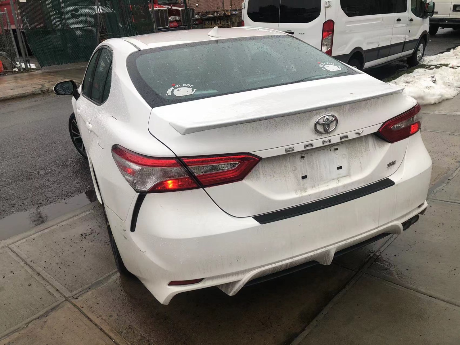 Current car 2020 Camry Se photo 6