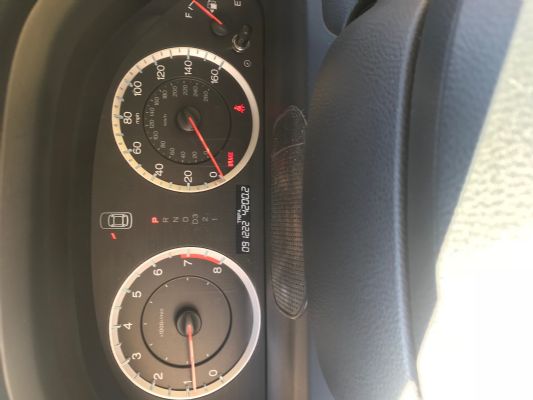 2011 Honda Accord LX Black 2.4L 4cyl Reverse Image GPS photo 7