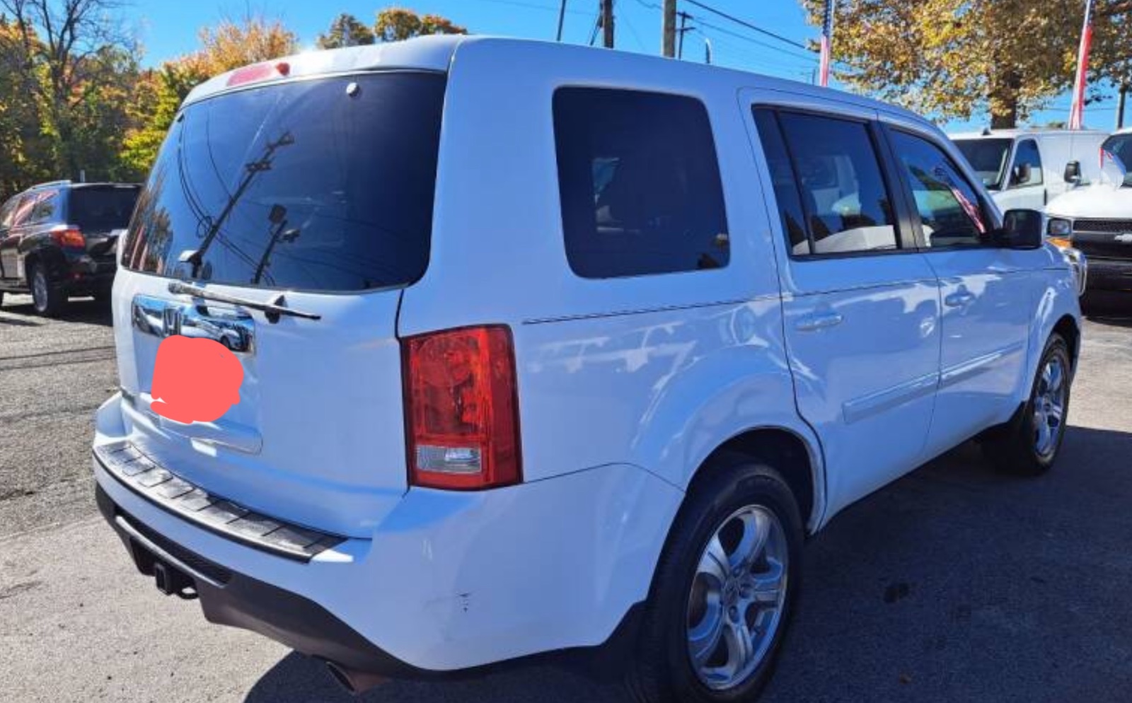 2012 Honda Pilot EX-L 本田SUV七座、售价12750 图片 5