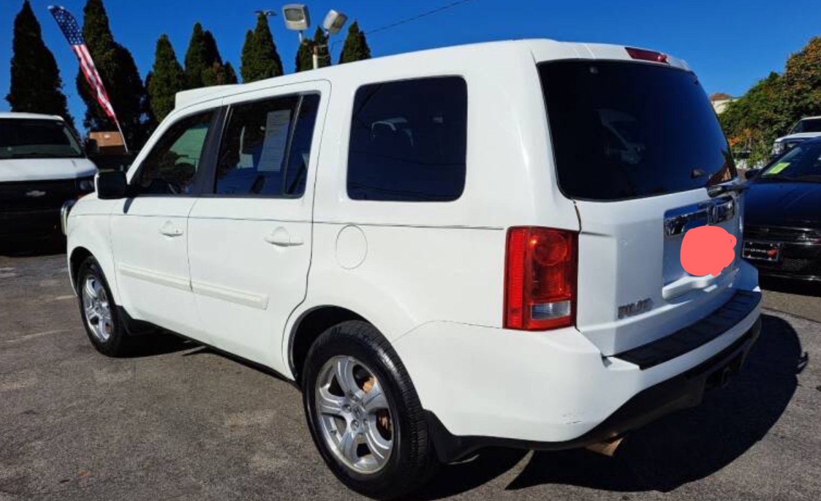 2012 Honda Pilot EX-L 本田SUV七座、售价12750 图片 7