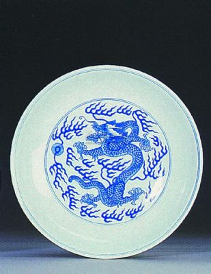 Bottom picture of real blue and white porcelain photo 2