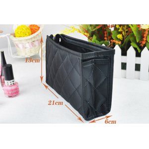 Fashionable handheld cosmetic bag black photo 3