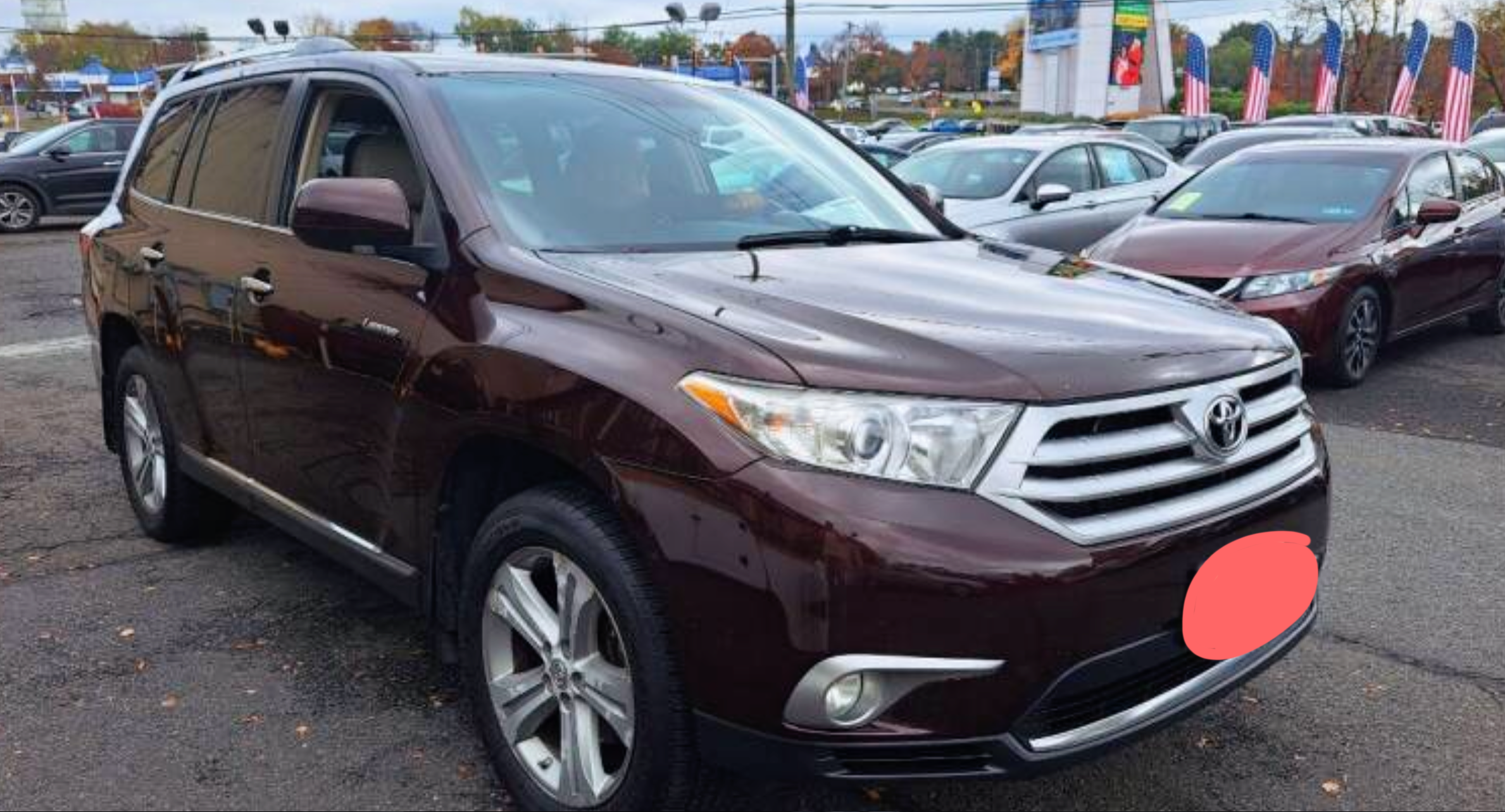 2012 Toyota Highlander Limited 丰田SUV七座、售价18250 图片 5