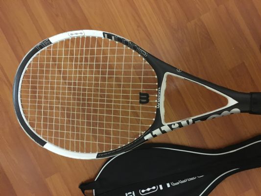 EUC Wilson Ncode N6 Head Size 95 Sq In Tennis Racquet 4 12 Grip 16x18 25 sunnyvale photo 6