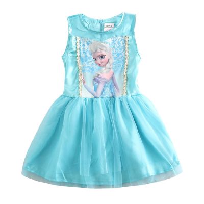 Children Clothing Girls 2016 Child Dress Princess Long Sleeve Top Kids Fashion Autumn Costume photo 5