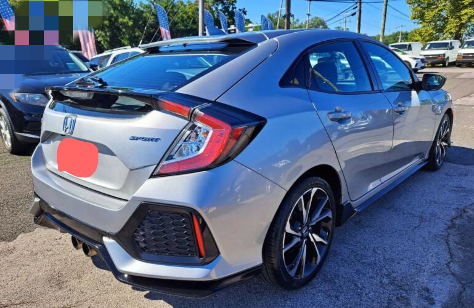 2018 Honda Civic Sport 本田思域运动版轿车、售价25350 图片 6