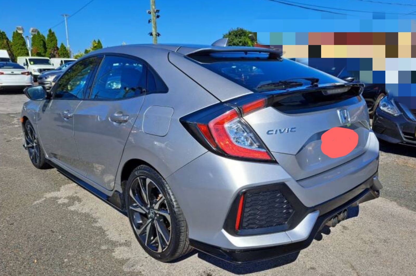 2018 Honda Civic Sport 本田思域运动版轿车、售价25350 图片 7