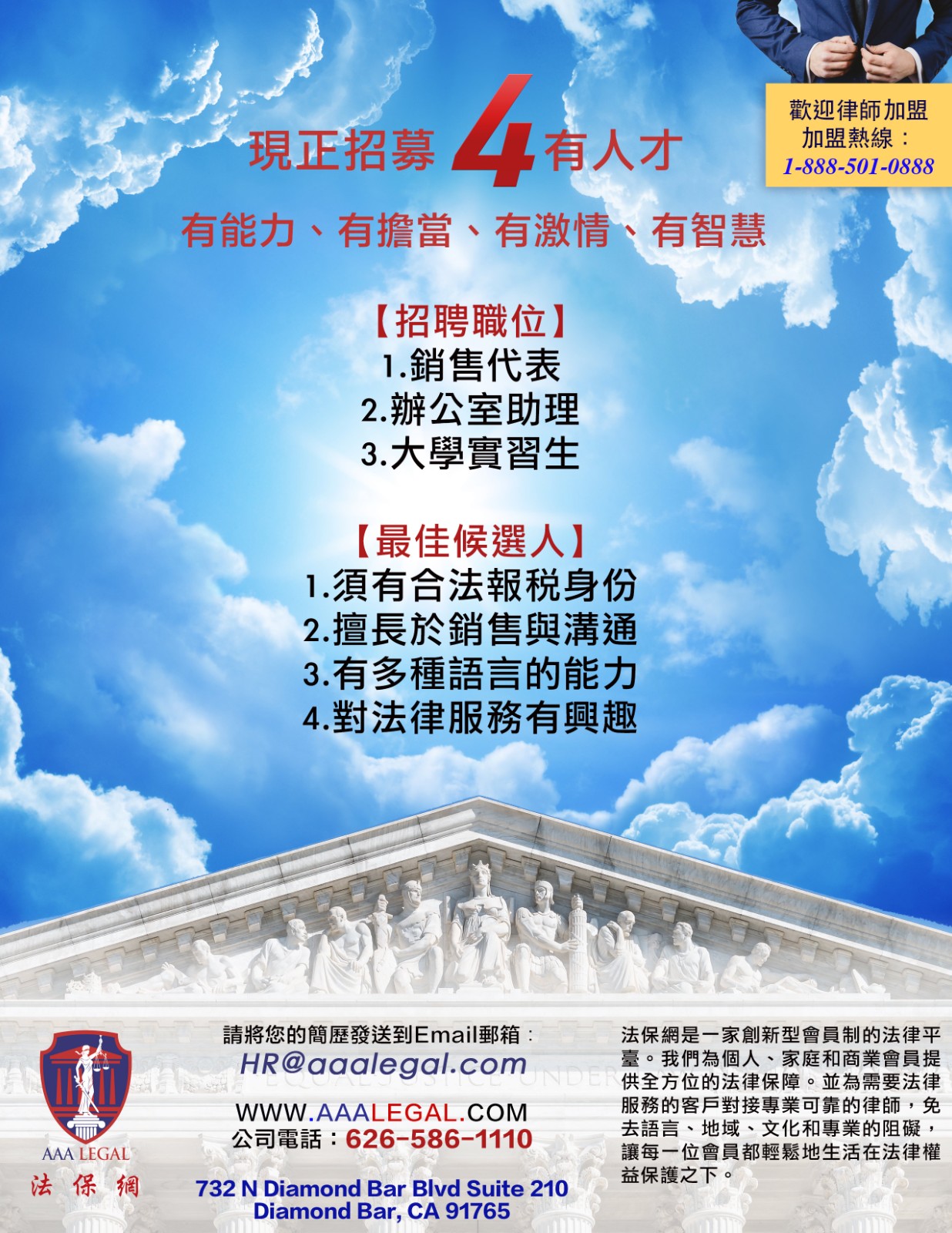 招销售代表/办公室助理/大学实习生 图片 3