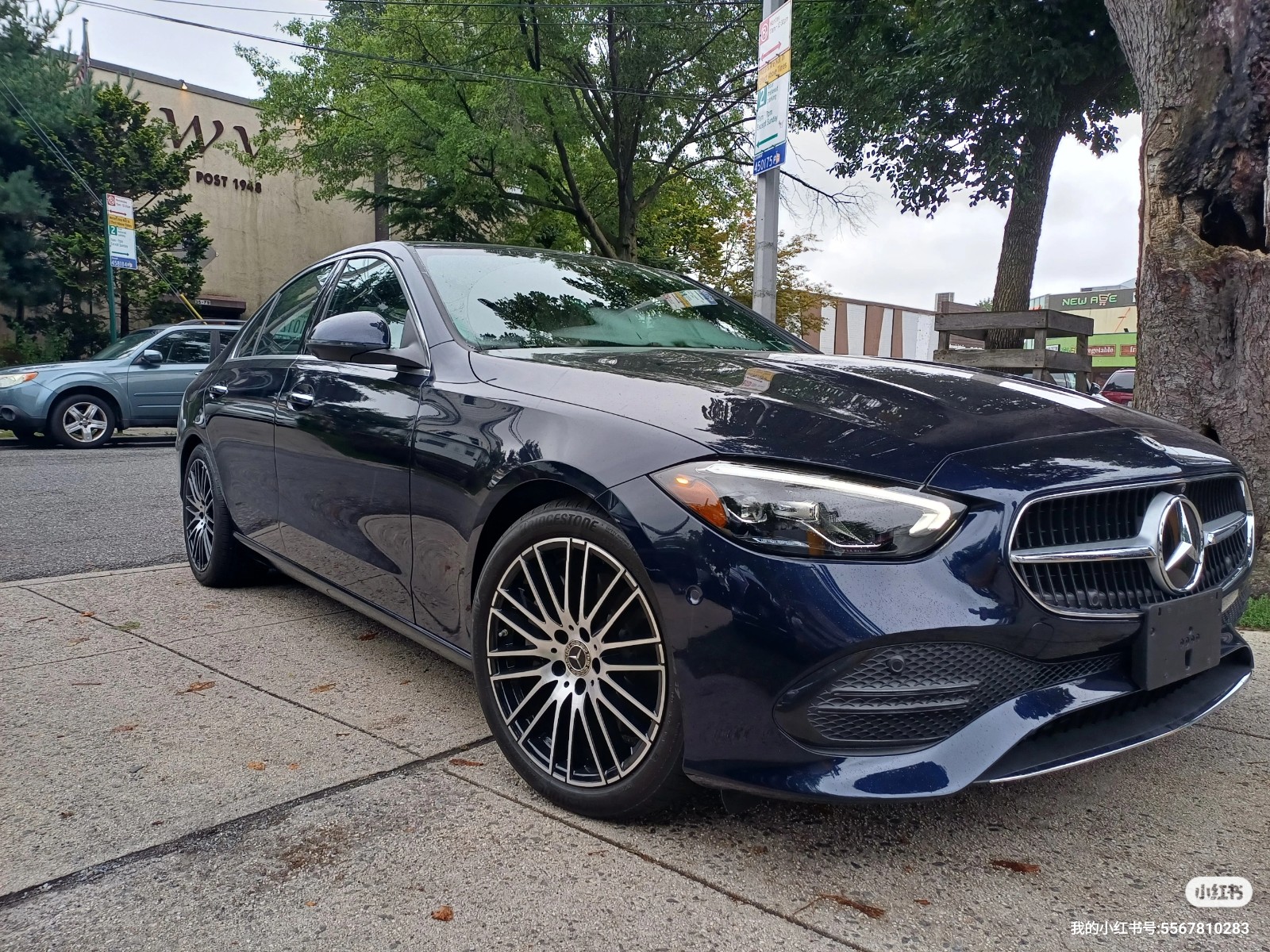 New York Car Used 2023 Mercedes-Benz C300 4Matic quasi-new car photo 3