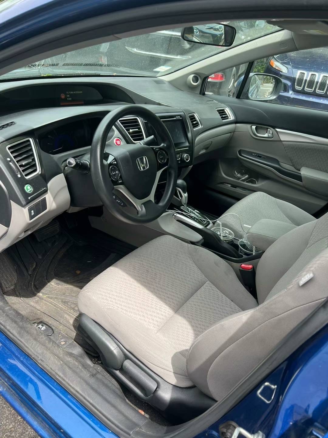一手车主 2014 Honda Civic EX,布椅天窗,五万迈,可赠与。 图片 7