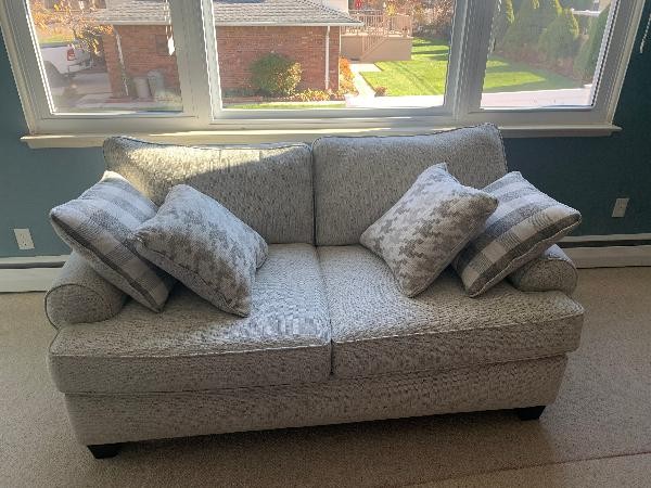 一套室外桌椅加遮阳伞固定器 一套8人餐桌 3套双人沙发 图片 5