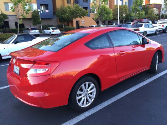 出售爱车2012 civic coupe ex model 37000迈 clean title 13,800 图片 6