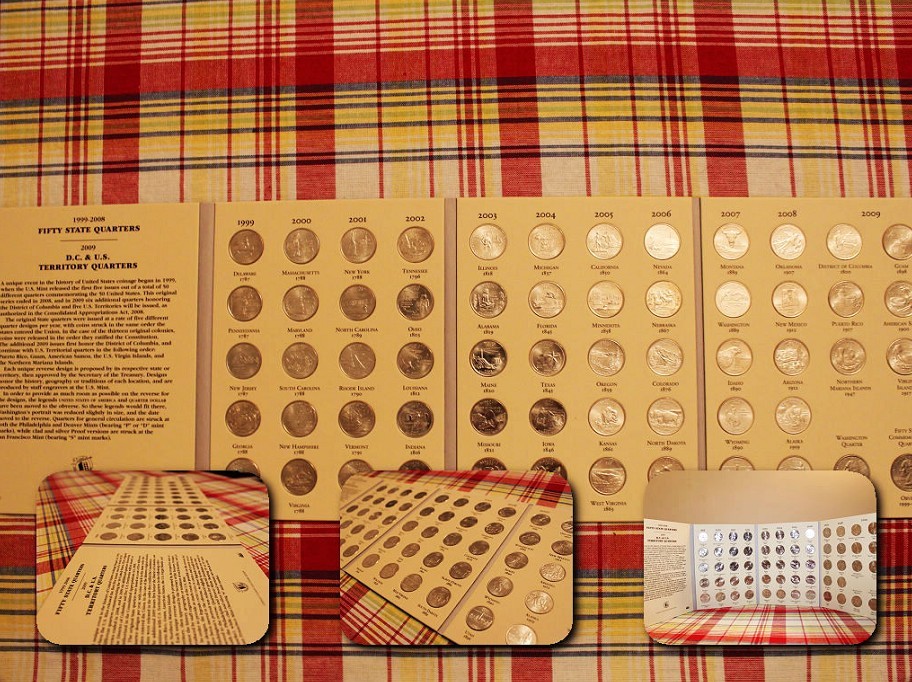 For sale is a brand new (uncirculated) set of 50 U.S. state quarters and 6 new 2009 quarters. photo 5