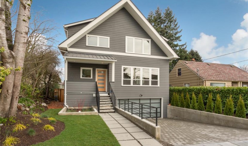 Newly built home with modern design photo 2