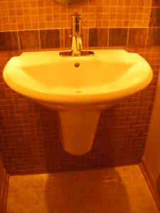 American Standard Custom Toilet 2 piece 16 gallon and Porcher Sink 图片 5