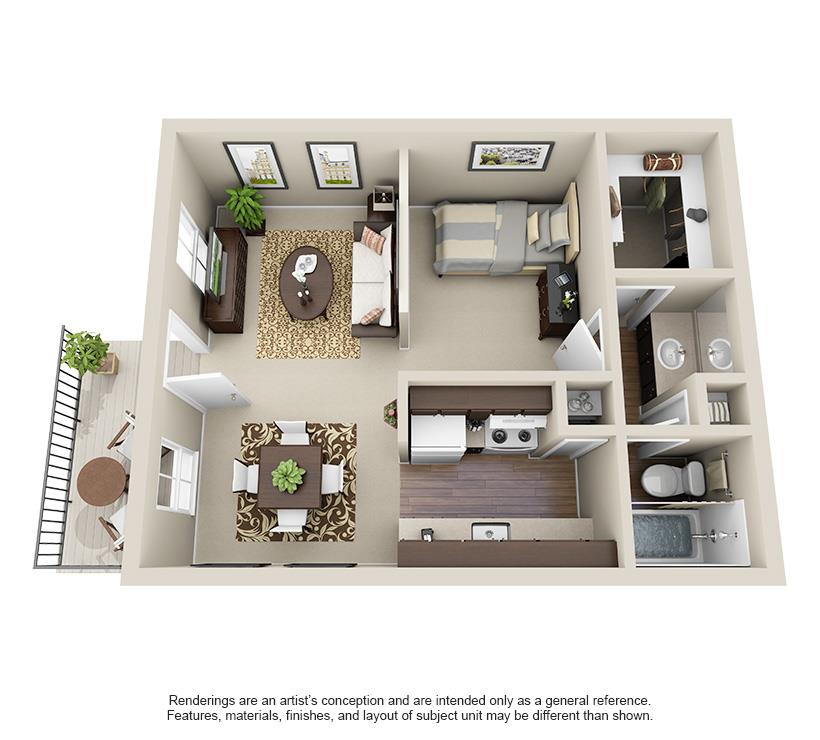 Sublet THE HEIGHT AT 2121, November to April