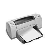 Two HP DeskJet 5550 and 970Cxi printers photo 4