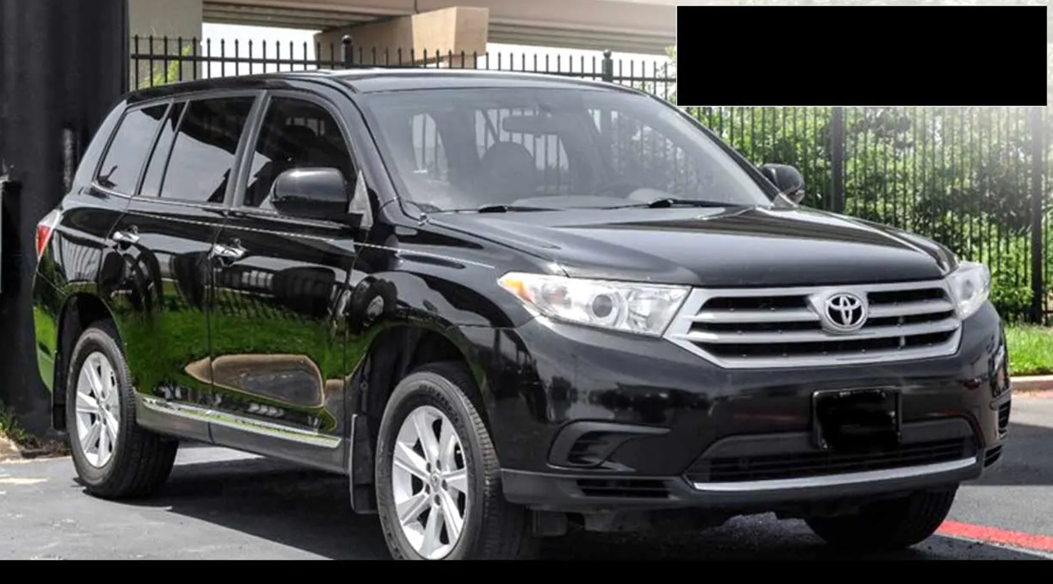 2012 Toyota Highlander 4WD 汉兰达SUV七座 售价12850