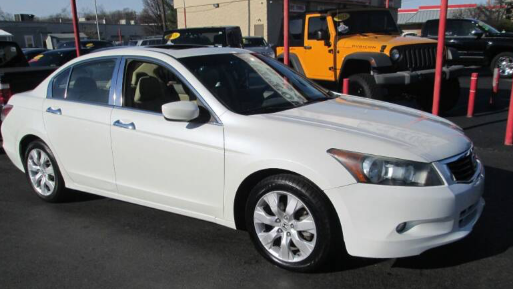 2008 Honda Accord EX-L V6 本田雅阁轿车、售价8995