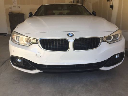 2015 白色寶馬BMW 435i,紅內裝, 有延長保固