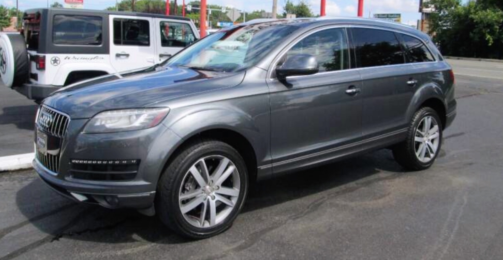 2014 Audi Q7 3.0T Quattro Premium Plus 奥迪SUV七座、售价17995