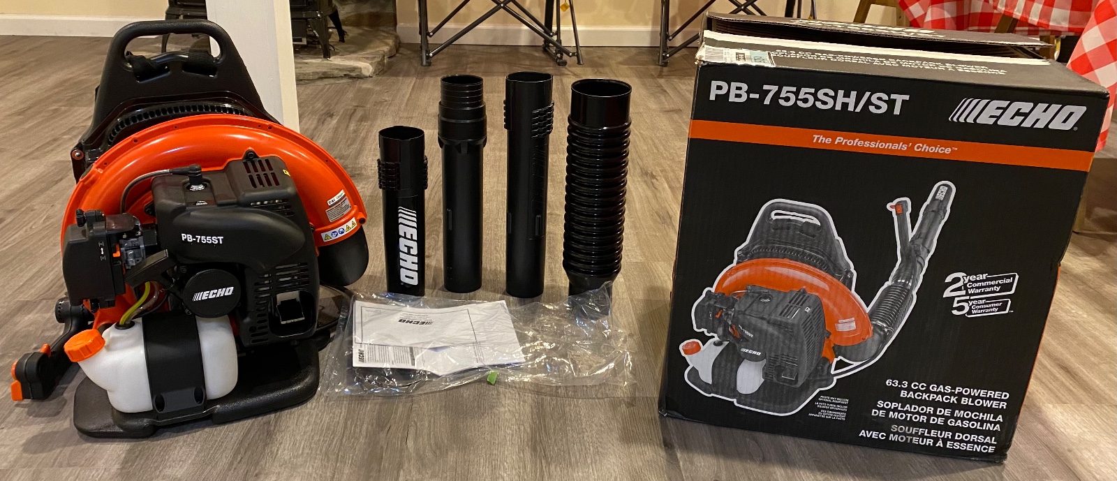 出售9.9成新ECHO背包式鼓风机 [合作愉快]