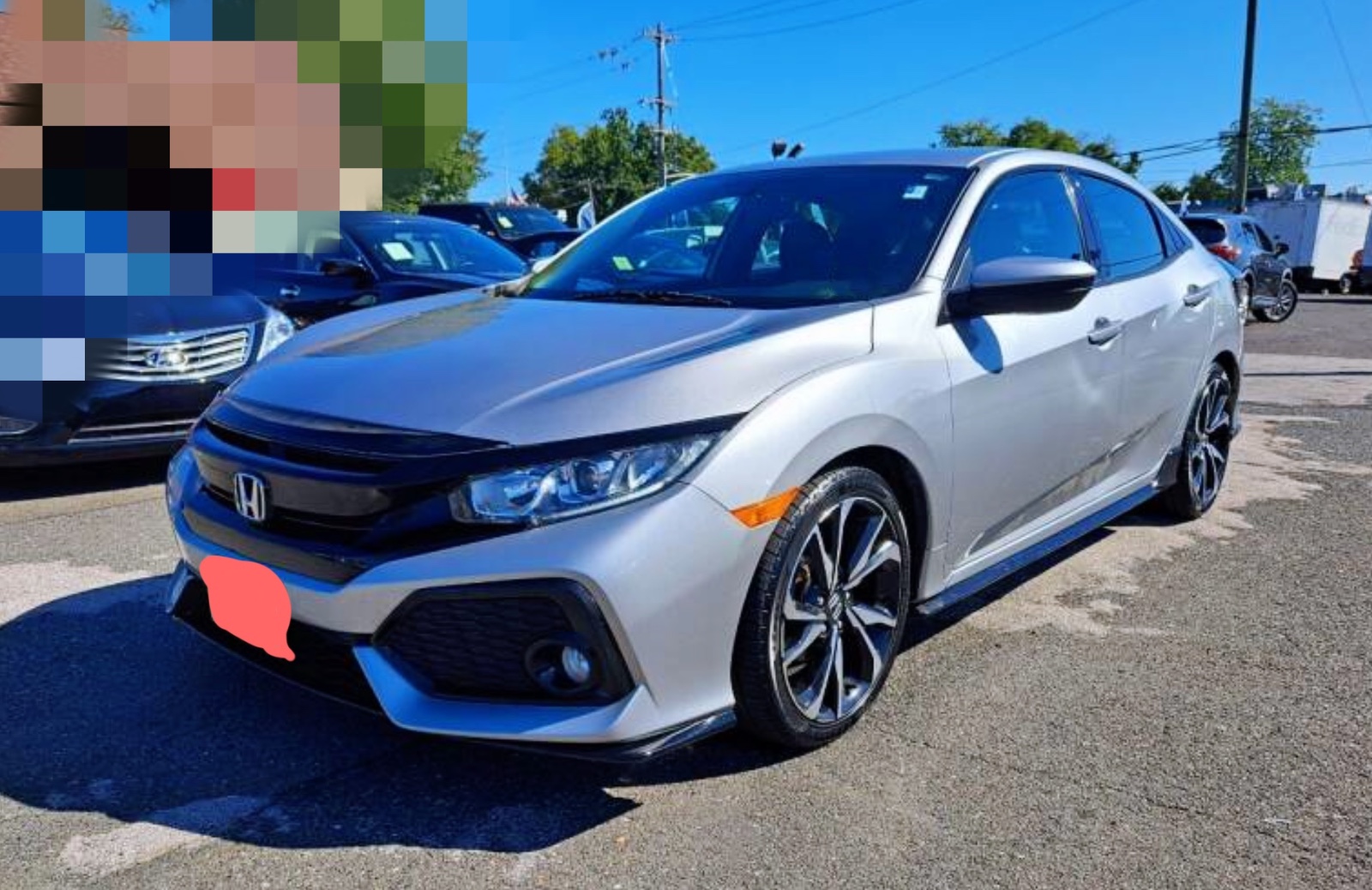 2018 Honda Civic Sport 本田思域运动版轿车、售价25350