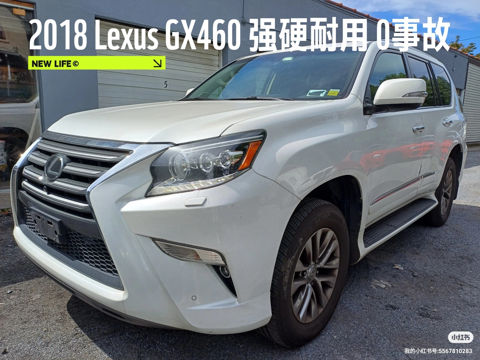 纽约车二手Lexus雷克萨斯 Gx460高性价8w迈