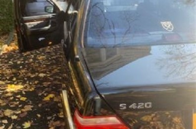 状况很好的奔驰轿车 S420 最新降价