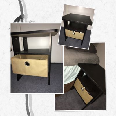 99New 实用床头柜餐具旅行头帘吹风桃粉