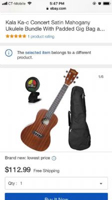 9.9成新尤克里里八折出售 送琴套 [尤克里里]