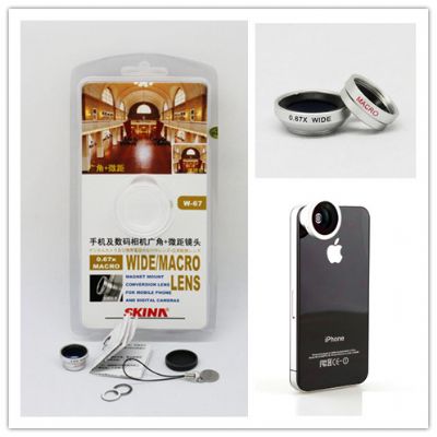 手机通用 苹果广角微距摄像摄影镜头 全新一个8块