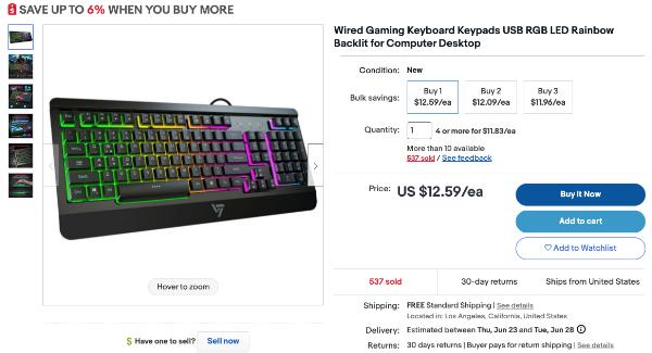 全新库存电脑静音键盘、鼠标，超好用。10元/件。有图。法拉盛