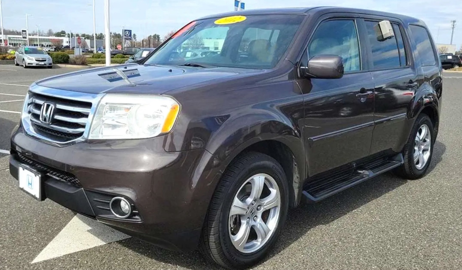 2012 Honda Pilot 本田SUV七座、售价13850