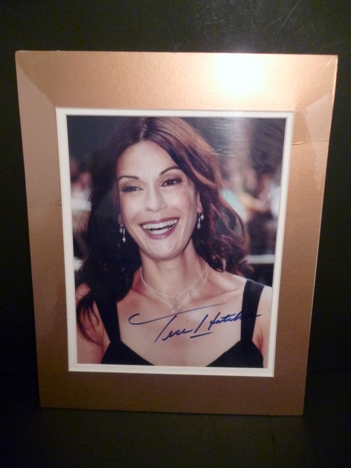 Teri Hatcher签名照片w/真实性证书8x10彩色